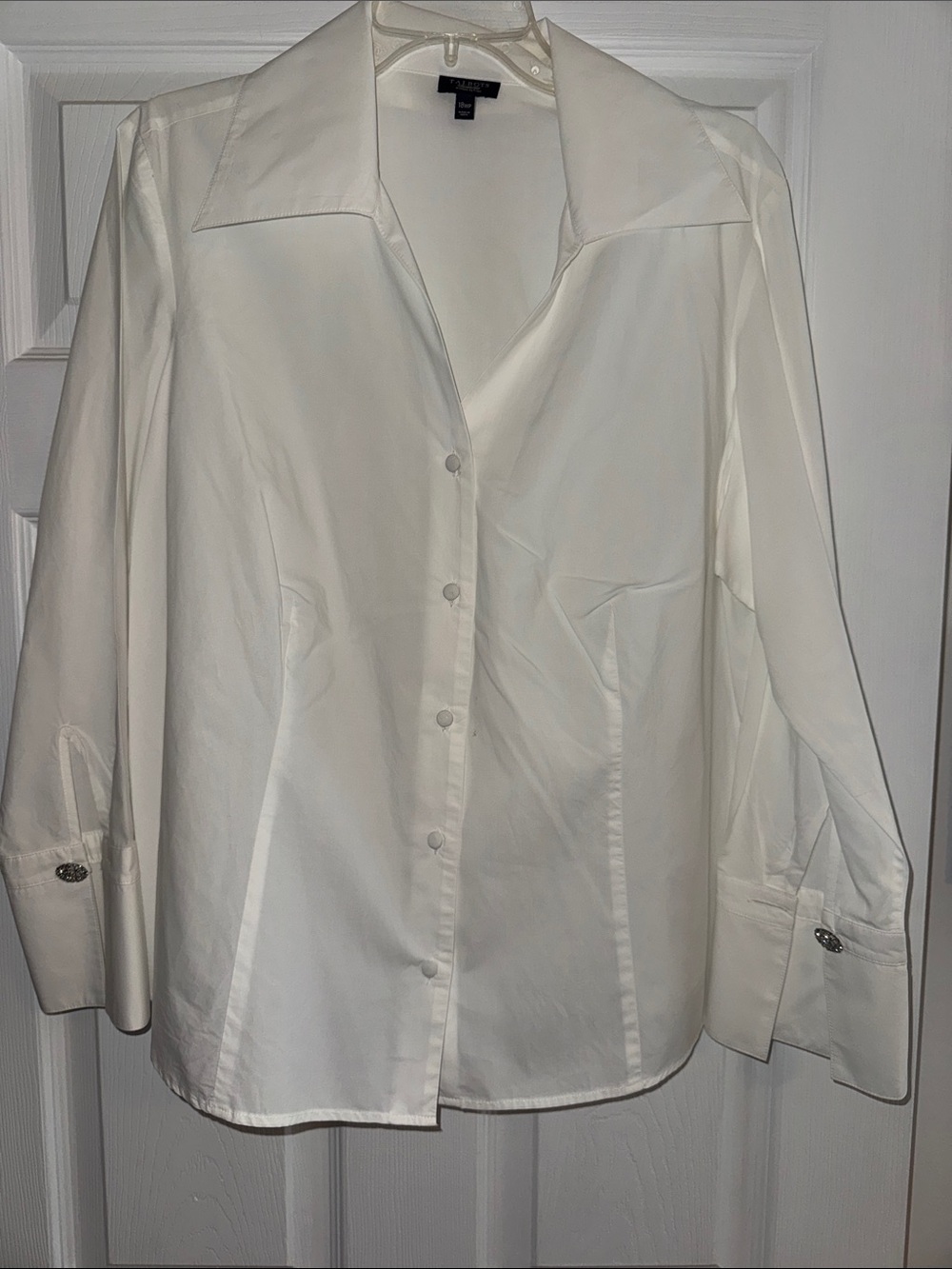 White Button-Up Dress Shirt